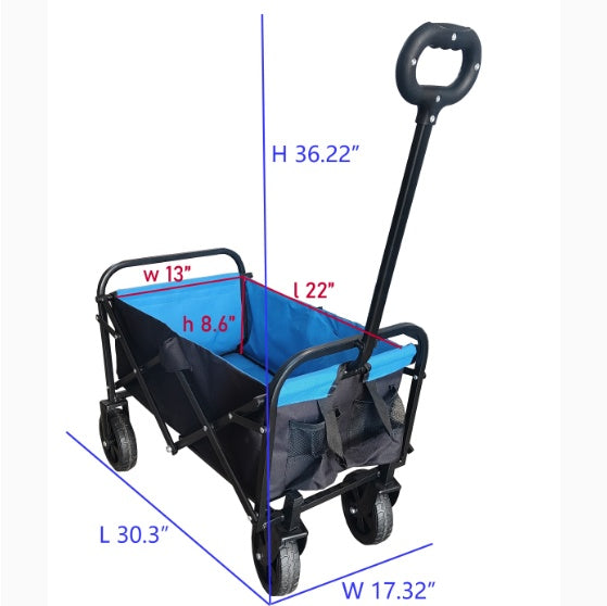 Compact Folding Garden Cart: Your New Favorite Gardening Tool