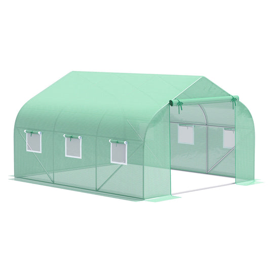 Outdoor Walk-In Tunnel Greenhouse 11.5 x 10 x 6.5
