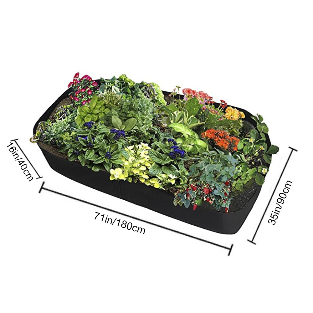 Fabric Vegetable or Plant Grow Bags for Indoor And Outdoor Garden